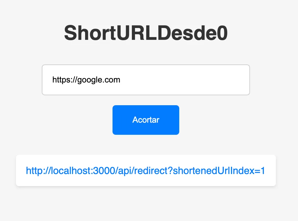 CSS on shorturl Desde0