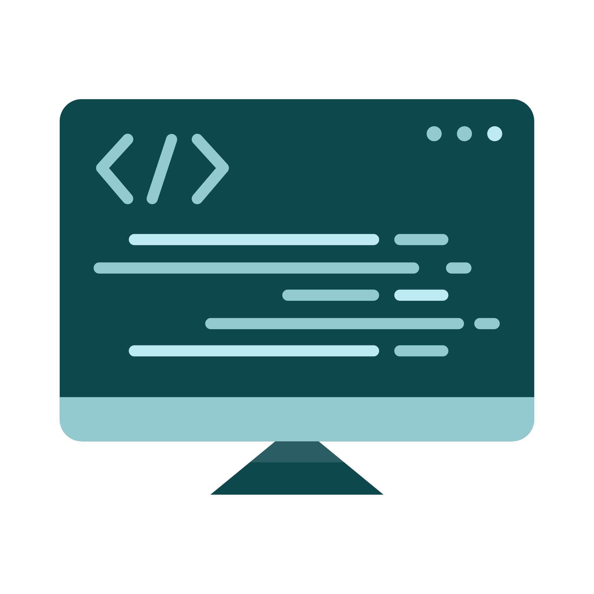 Front of men's Basic Tee in black.